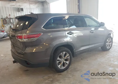 2015 Toyota Highlander Le Plus V6 from USA, damaged, VIN 5TDBKRFH7FS144834